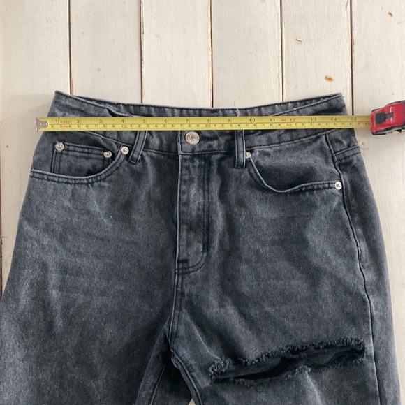 Adika Dark Gray/black destroyed denim, medium - Picture 3 of 12